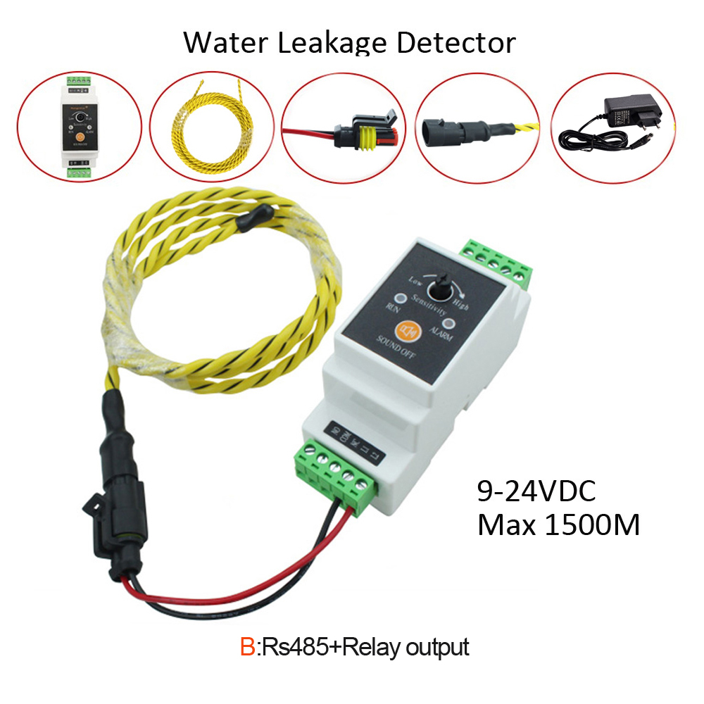 Water Leak Detector Wired - 1 комплект детектор утечки воды с