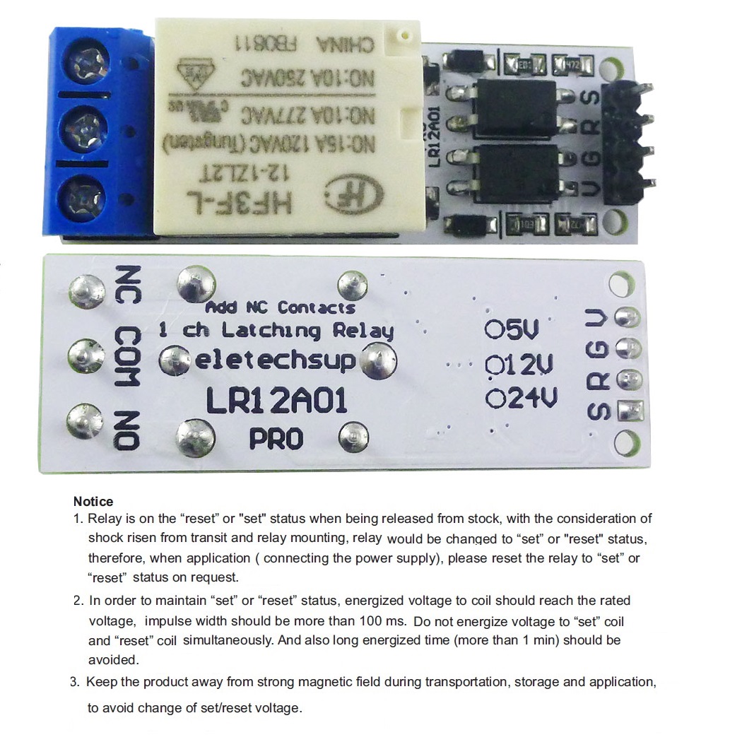 Shelly Relay Module - Совместимый с ESP32 5 В 12