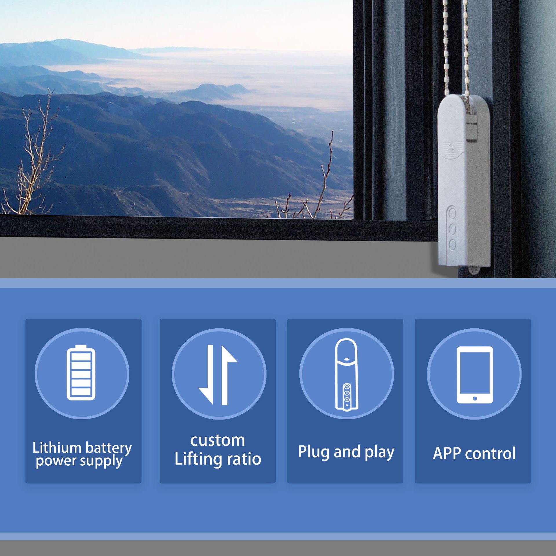 Электрический мотор для жалюзи – обзор и цена Home Automation Technology