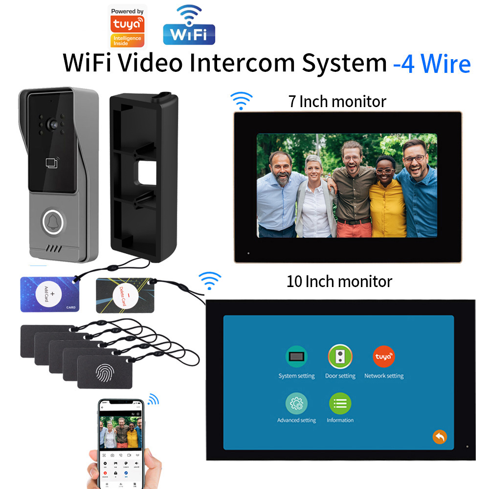 Комплект умного видеодомофона  – обзор и цена Smart Doorbell Wired