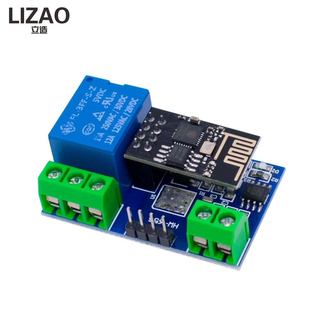 Модуль Wi-Fi реле LIZAO ESP826 – обзор и цена Home Automation Diy Projects