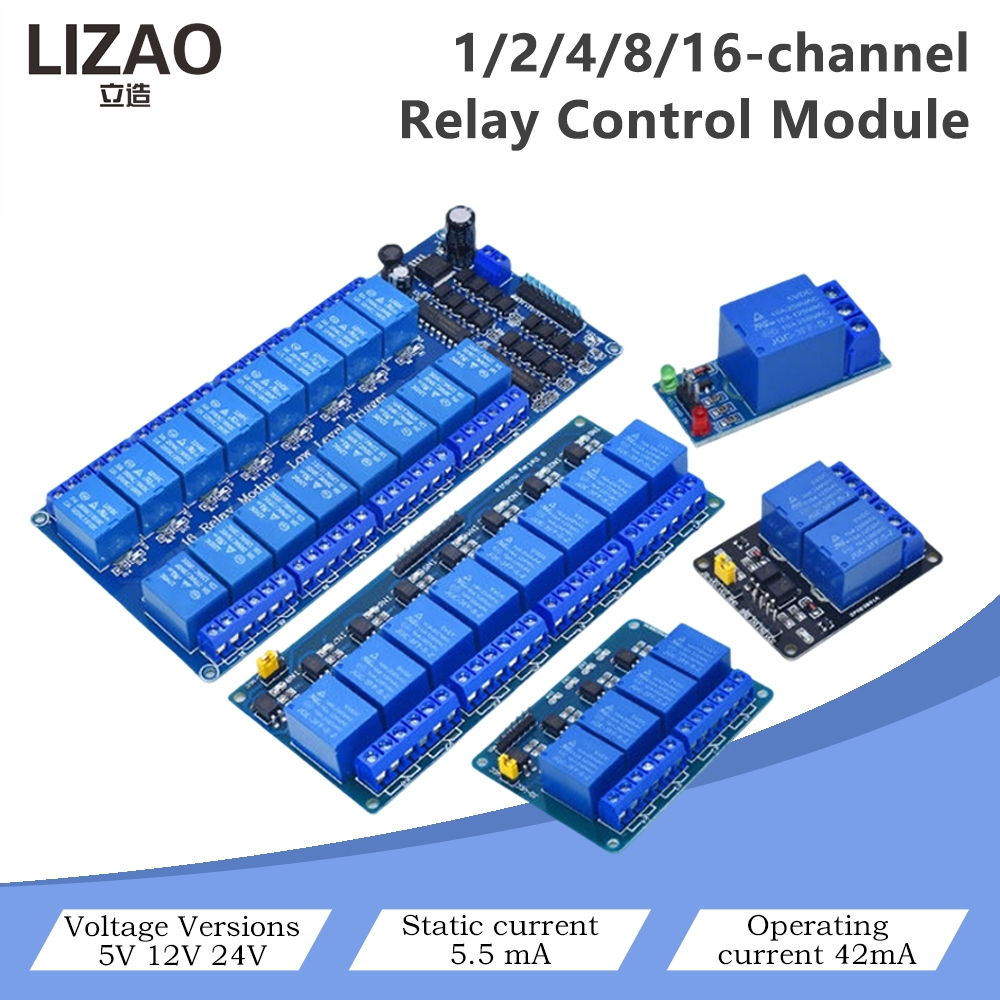 Модуль управления реле 5В/12В/ – обзор и цена Home Automation Diy Projects